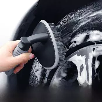 Щетка для автомобильных шин: Сильная дезактивирующая щетка для колес для легкой мойки автомобиля Straight model 2054