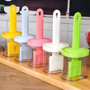 Щетка для барбекю Чистка барбекю Нейлоновая/силиконовая щетка Выпечка хлеба Масло для готовки Крем Инструменты Многоцелевой кухонный инструмент