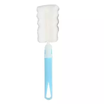 Щетка для бутылочек, съемная мягкая губка для бутылочек, щетка для чистки стеклянных детских бутылочек