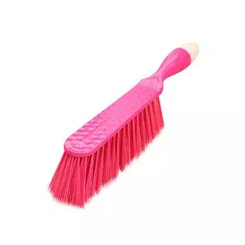 Щетка для бытовой пластиковой ручки Диван-кровать Простыни Покрывало Щетка для химической чистки One Size розовый