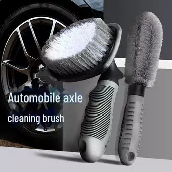 Щетка для чистки автомобильных шин и колес - мощная дезинфицирующая швабра Straight tire brush 2054