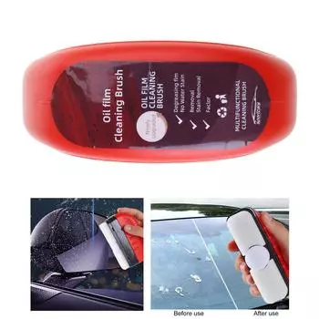 Щетка для чистки автомобильных стекол Универсальное средство для удаления масляной пленки с лобового стекла Покрытие для стекла для лобового стекла Доска для чистки автомобильных стекол A