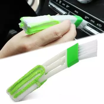 Щетка для чистки автомобиля Инструмент для чистки выходного отверстия кондиционера Многоцелевая щетка для пыли Многоцелевая щетка для салона автомобиля Автомобильные аксессуары