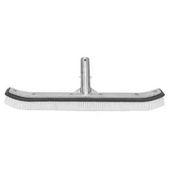 Щетка для чистки бассейна из алюминия 18 дюймов Аксессуары для чистки бассейна Серый