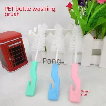 Щетка для чистки бутылочек, чайников и мисок для мелких домашних животных — идеально подходит для хомяков, шиншилл, кроликов и поилок See picture