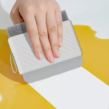 Щетка для чистки бутылок Gaps, многофункциональная, для очистки стеклянной крышки белый