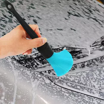 Щетка для чистки деталей автомобиля, щетка для чистки деталей автомобиля с ручкой, инструмент для влажной и сухой чистки