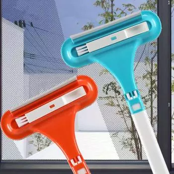 Щетка для чистки дома Yousheng с эластичной хлопковой пеной высокой плотности, эргономичная ручка, расширенная насадка, щетка для пыли серый