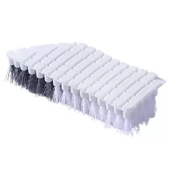 Щетка для чистки, гибкая, широкого применения, пластиковая, гибкая, скруббер для пятен, скруббер для плитки, бытовые принадлежности зелёный