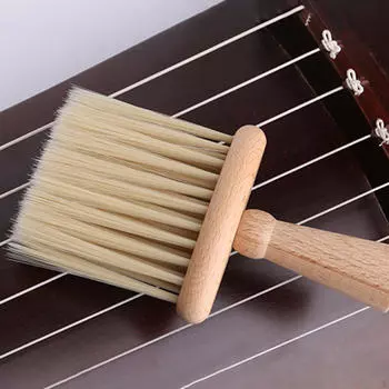 Щетка для чистки Guzheng, мягкая щетина, очиститель гитарных струн, эффективные музыкальные инструменты