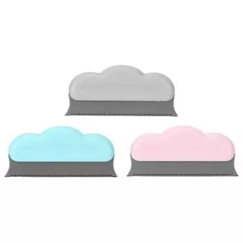 Щетка для чистки Эластичная мягкая удобная ручка из силикона Многофункциональная щетка для чистки Blue