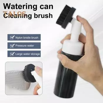 Щетка для чистки клюшек для гольфа Щетка для гольфа с бутылкой-прессом 160 мл и выдвижным зажимом Инструмент для чистки клюшек для гольфа Аксессуары для гольфа для мужчин/женщин белый