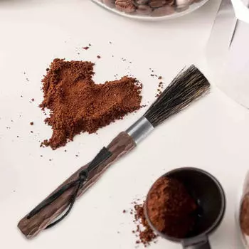 Щетка для чистки кофемолки, профессиональная щетка, очиститель для эспрессо-машины