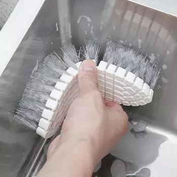 Щетка для чистки кухонной варочной панели белый