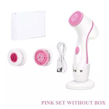 Щетка для чистки лица Sonic Nu Face Spin Brush Set Galvanica Спа-система для лица для глубокой очистки кожи Аппарат для удаления черных точек