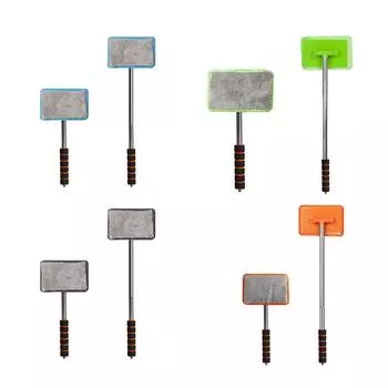 Щетка для чистки лобового стекла автомобиля, алюминиевый сплав, микрофибра, выдвижная щетка для лобового стекла автомобиля Blue