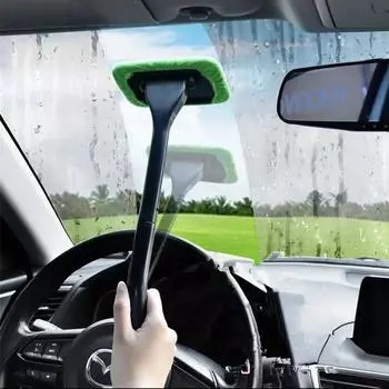 Щетка для чистки лобового стекла автомобиля и щетка для мытья окон щетка для очистки от пыли светло-зеленый