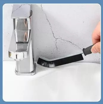 Щетка для чистки мелких швов, углов, пазов, оконных инструментов, кухонных туалетов, глухих швов в ванной комнате, многофункциональных бытовых микрофибр