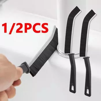 Щетка для чистки мелких швов, углов, пазов, окон, кухонная, ванная, плитка, щетка для швов, щетка из микрофибры для туалета