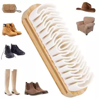 Щетка для чистки обуви Leeseph Suede Brush Щетка для чистки обуви из креповой замши для чистки замши и нубука на ботинках, обуви и куртках, гаджет для чистки