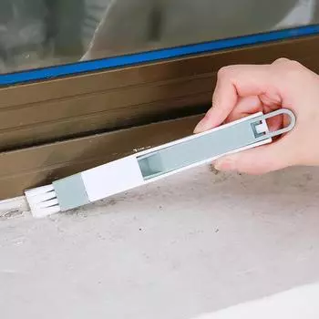 Щетка для чистки оконных пазов, компьютерная клавиатура, пазы, оконные щели, щетка для чистки пыли, щетка для пыли в уголке, предмет домашнего обихода чёрный