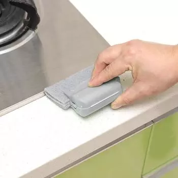 Щетка для чистки оконных щелей Чистка кухни Быстрая чистка оконных углов, щелей, дверных направляющих Инструменты для чистки оконных щелей