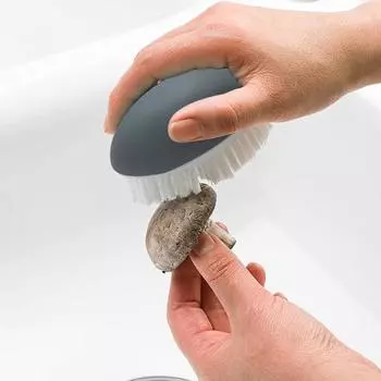 Щетка для чистки овощей и фруктов с жесткой щетиной, можно мыть в посудомоечной машине, нескользящая ручка, щетка для овощей, скребок, универсальный кухонный инструмент