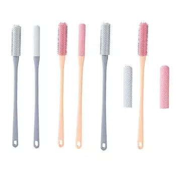 Щетка для чистки пальцев ног, пилинг кожи, душ, очиститель для ног, скраб, щетка для ног с длинной ручкой, скраб для ног для мужчин и женщин пожилого возраста