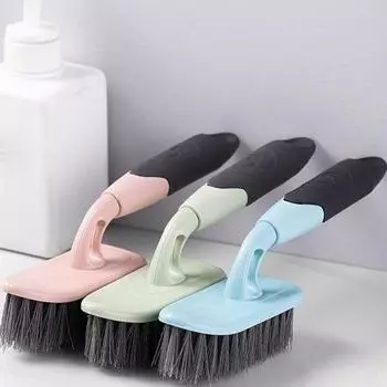 Щетка для чистки плитки, пола, стен в ванной комнате с ручкой для уборки дома, щетка для чистки ванны