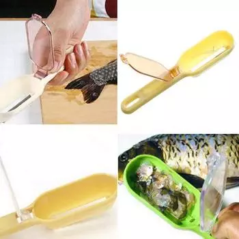Щетка для чистки рыбьей кожи, щетка для чистки рыбной чешуи, терки для быстрого удаления рыбы, нож для чистки, овощечистка, скалер