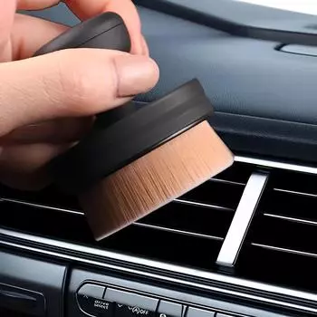 Щетка для чистки салона автомобиля, клавиатура, кондиционер, камера, густые мягкие меховые щетки с чехлом, инструменты для чистки щелей и пыли
