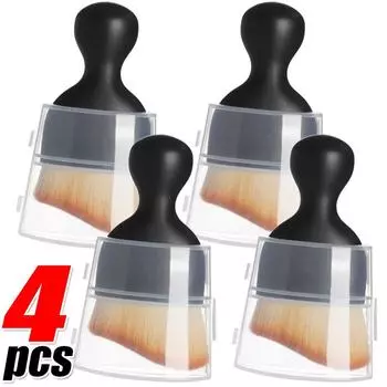 Щетка для чистки салона автомобиля, кондиционер, выпускное отверстие для воздуха, мягкие щетки для чистки меха с ракушками, щетки для удаления пыли, инструменты для детализации