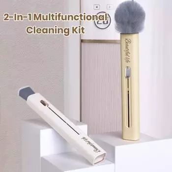 Щетка для чистки салона автомобиля, удаление пыли, мусора, поддержание чистоты и порядка, эргономичная щетка для чистки вентиляционных отверстий, приборных панелей серый