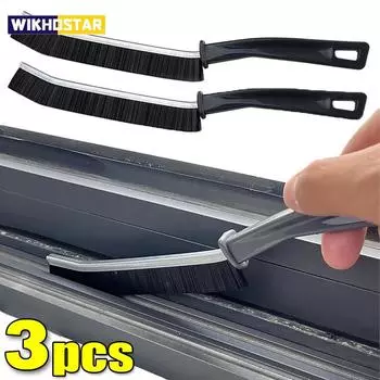 Щетка для чистки щелей, многофункциональная, для ванной комнаты, щетка для чистки зазоров, щетка с жесткой щетиной