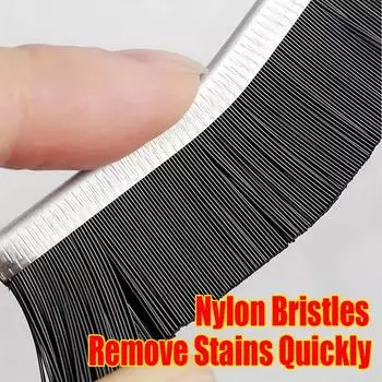 Щетка для чистки щелей Многофункциональные тонкие щетки с длинной ручкой Ультратонкие эргономичные Быстросохнущие для окон автомобилей Ванных комнат as show