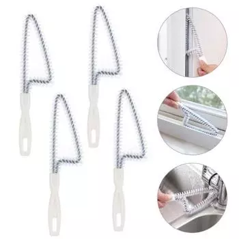 Щетка для чистки щелей с эргономичной ручкой с жесткой щетиной Широко используемая щетка для ванной комнаты Многофункциональный инструмент для чистки 1pc