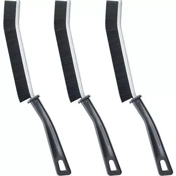 Щетка для чистки щелей с жесткой щетиной, Маленькие щетки для чистки, Туалетная щетка, Инструменты для чистки узких щелей, Ванная комната, Кухня чёрный