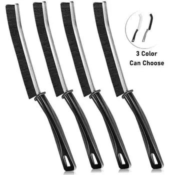 Щетка для чистки щелей с жесткой щетиной, 4 шт., щетка для чистки ванных комнат, кухни, окон - ваша универсальная щетка для чистки щелей в доме 1PC