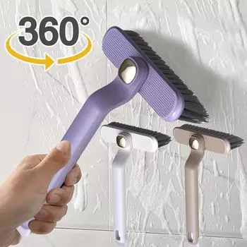 Щетка для чистки щелей, вращающаяся на 360 градусов, щетка для унитаза, душевой кабины, пола, плитки, щетка для чистки щелей с мертвым углом