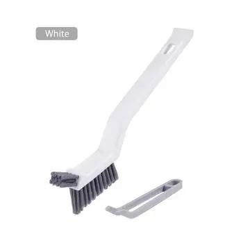Щетка для чистки щеток для домашней кухни, ванной комнаты, щетка для чистки оконных щелей, кромка стены, угловая плитка, щетка для узких швов, щелей белый