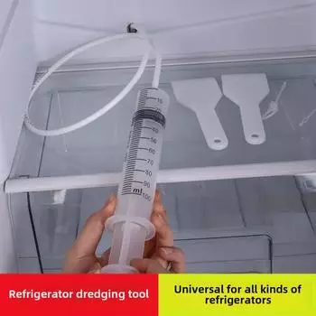 Щетка для чистки сливного отверстия холодильника — удобный инструмент для устранения засоров в бытовых водопроводных трубах.