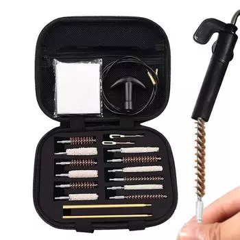 Щетка для чистки соломинок 19 шт. Мини-щетка для чистки, набор щеток для чистки крышек, набор щеток для чистки соломинок, щетка для соломинок для насадки чёрный