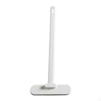 Щетка для чистки стеклянных поверхностей, практичный аксессуар для мытья белый