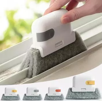 Щетка для чистки стиральной машины 2-в-1, бытовой многофункциональный инструмент для чистки зазоров, щетка для чистки кухни grey-1pcs