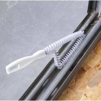 Щетка для чистки столешниц, жесткая щетина, для щелей, портативная, для оконных пазов