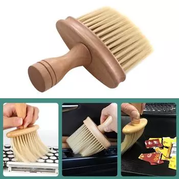 Щетка для чистки струн с деревянной ручкой, щетка для удаления пыли с музыкальных инструментов, щетка для чистки гитары, скрипки