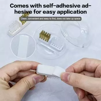 Щетка для чистки сверл для ногтей, полировальная щетка, портативная мягкая жесткая щетка, очиститель, профессиональный аксессуар для маникюра и дизайна ногтей розы красного