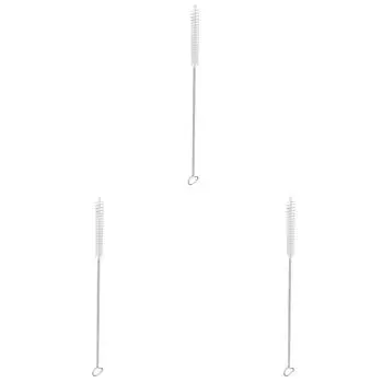 Щетка для чистки трубочек из нержавеющей стали, многоразовая щетка для чистки трубочек для питья