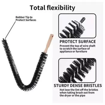 Щетка для чистки Удалятель ворса Гибкая длинная Многоцелевая тряпка Стиральная машина Сушилка для кухни Щетки для чистки канализации Инструмент для радиатора