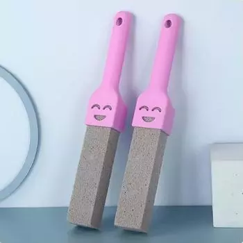 Щетка для чистки унитаза с эргономичной ручкой. Конструкция с подвесным отверстием. Многофункциональное пятновыводитель без царапин. Очиститель унитаза. розовый